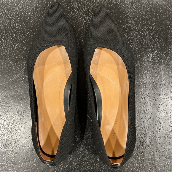 Vionic Dahlia Black Ballet Skimmer Flat Size 7.5 - Picture 9 of 15